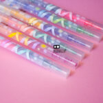 ماژیک هایلایتر اکلیلی دو سر آرورا بسته ۶ عددی - Image 2