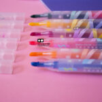 ماژیک هایلایتر اکلیلی دو سر آرورا بسته ۶ عددی - Image 5