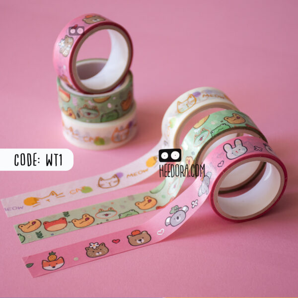 چسب واشی Happy Animals - Image 2