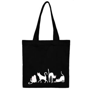 Cotton totebag Black EkabatanCat 1 | هیدورا