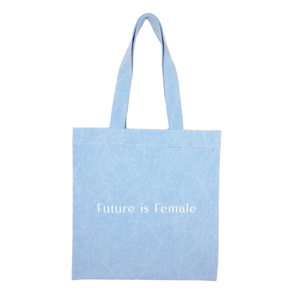 توتبگ جین آبی روشن Future is Female - Image 2