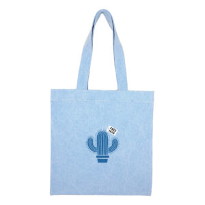 Cotton totebag Blue FreeHug 1 | هیدورا