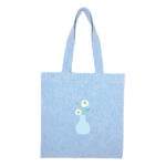 توتبگ جین آبی روشن گلدون مامان - Image 2