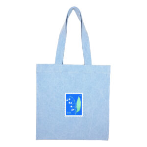 Cotton totebag Blue LilyB 2 | هیدورا
