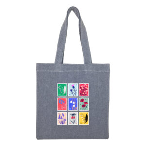 خانه Cotton totebag Gray StampCollection 2 | هیدورا