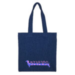 توتبگ جین سورمه ای دوست داشتن به سبک سگ سوسیسی آبی - Image 2