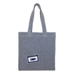 Cotton totebag Gray Tape 2 | هیدورا