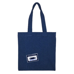 Cotton totebag Navy Tape 1 1 | هیدورا